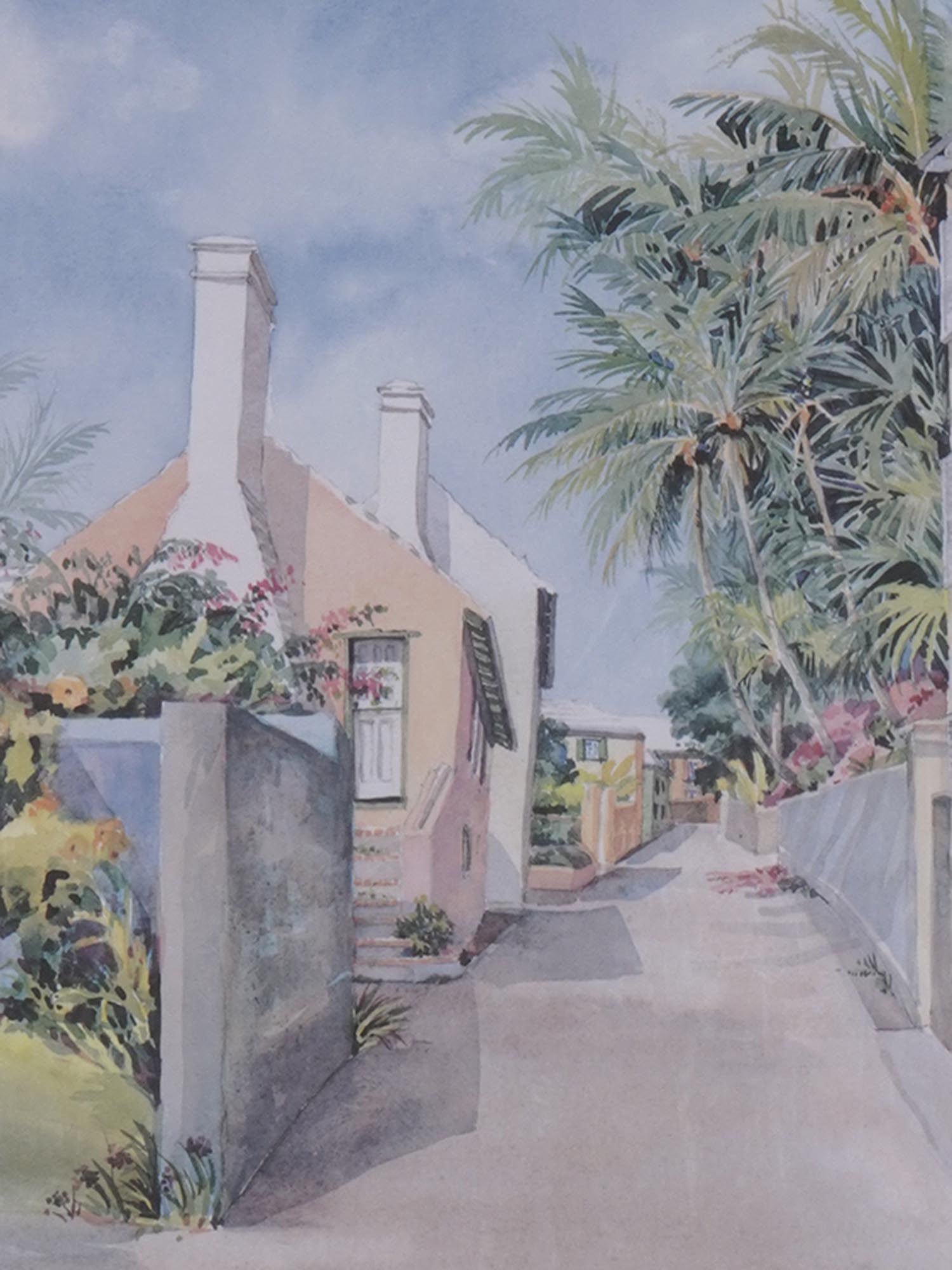 BERMUDA WATERCOLOR ETCHINGS BY CAROLE HOLDING PIC-2